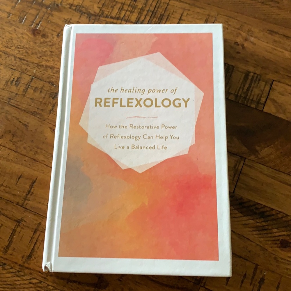 reflexology book in perfect new condition